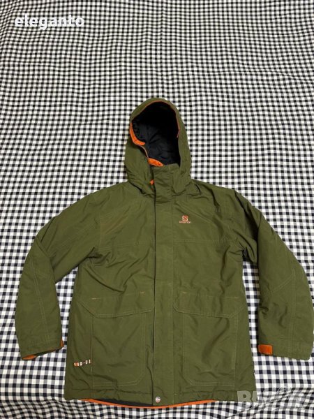 SALOMON smartSKIN детско скиорско ватирано яке размер 10/140, снимка 1