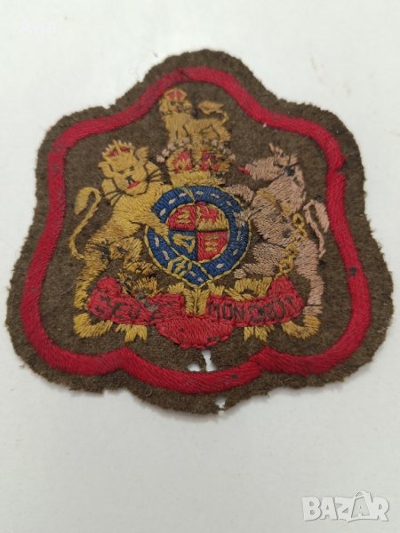 Стар Английски военен бадж от Втората световна война , снимка 1