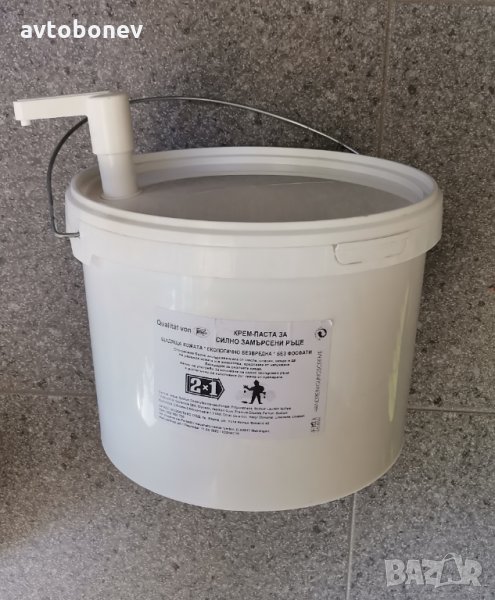 КРЕМ-ПАСТА(КАША)ЗА СИЛНО ЗАМЪРСЕНИ РЪЦЕ 4,2КГ С ДОЗАТОР, снимка 1