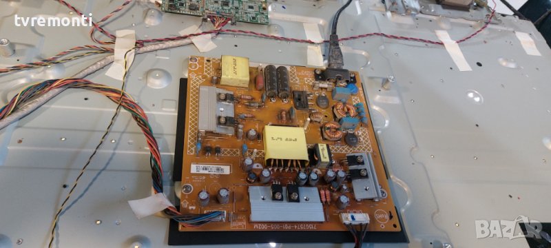POWER BOARD ,715G7574-P01-005-002M,for PHILIPS 49PFS4131/12 дисплей TPT490F2-FHBN0.K REV:S8940Q , снимка 1