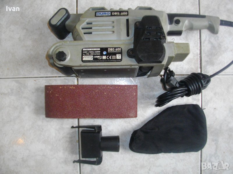 Duro DBS600-С Регулация-600 Вата-Немски Лентов Шлайф-17-250м/мин-75х457мм, снимка 1