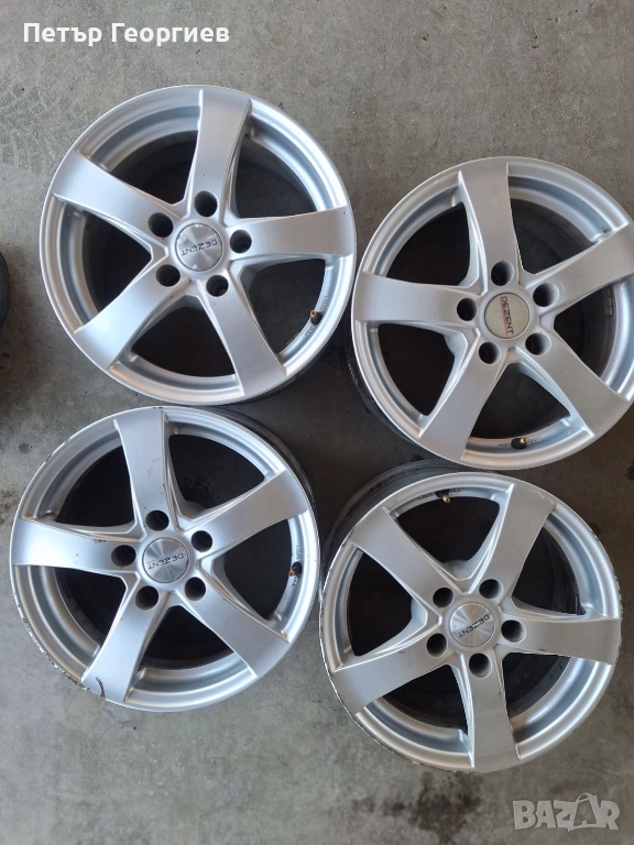 АЛУМИНИЕВИ ДЖАНТИ ЗА ОПЕЛ  -5Х110Х65-15 цола, снимка 1