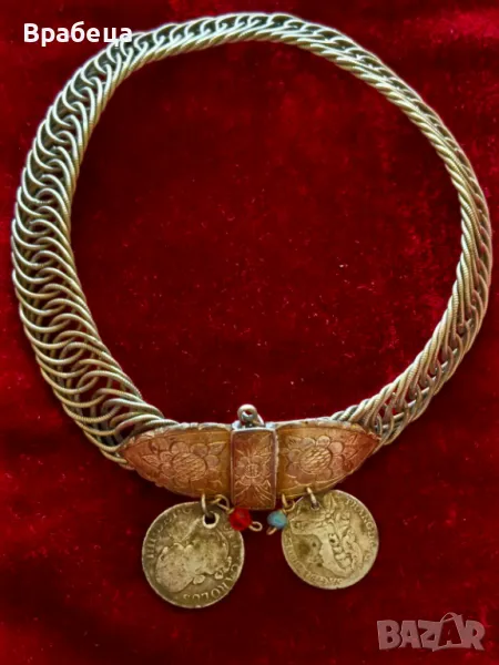 Възрожденски сребърен накит. Кучка. , снимка 1