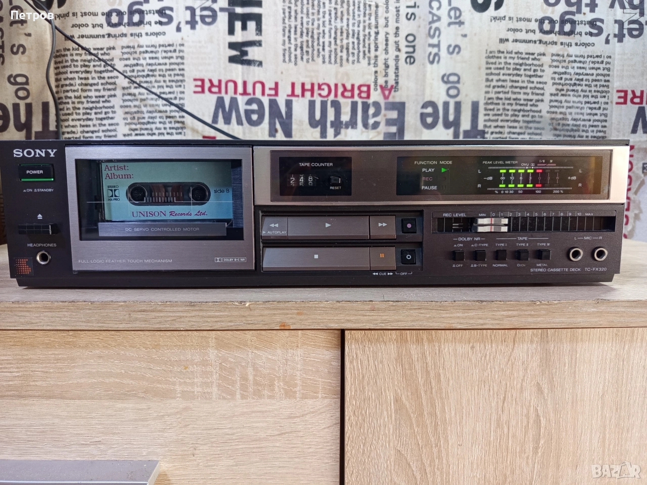 Дек"SONY"TC-FX320, снимка 1