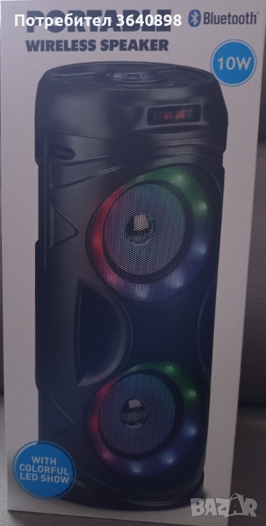Колонка Bluetooth , снимка 1
