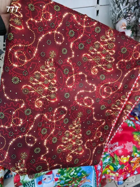 коледни покривки , снимка 1