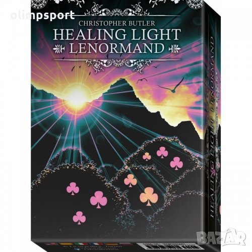 карти оракул LOSCARABEO HEALING LIGHT LENORMAND ORACLE нови , снимка 1