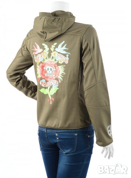 суичър  в Зелено PLUS MINUS created by CHIEMSEE, снимка 1