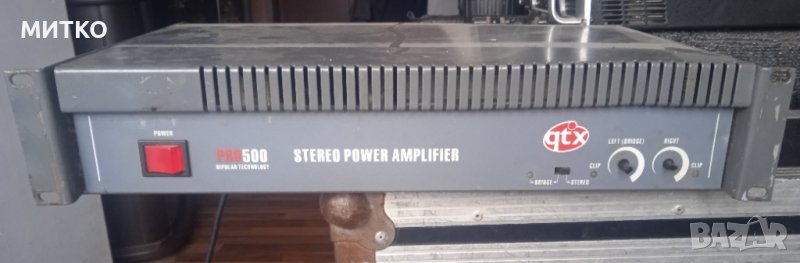 Стъпало-Усилвател PRO500 BIPOLAR TECHNOLOGI STEREO POWER AMPLIFIER , снимка 1