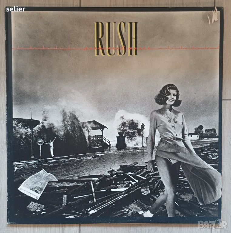 Rush ‎– Permanent Waves Издание 🇵🇹 PORTUGAL Състояние на винила:NEAR MINT Състояние на обложката;V, снимка 1