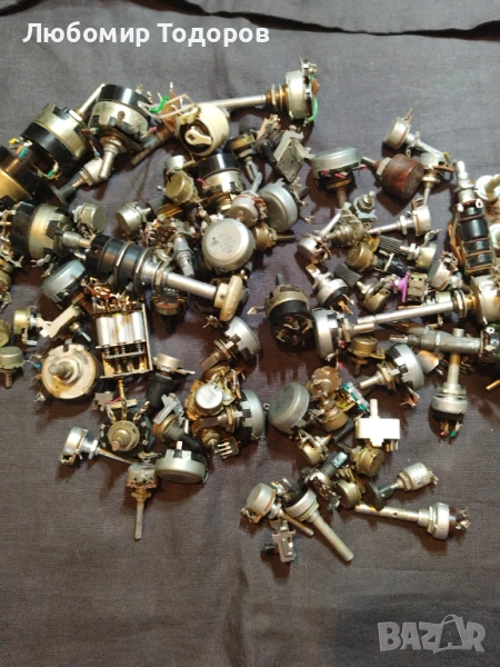 Потенциометри 101 броя , снимка 1