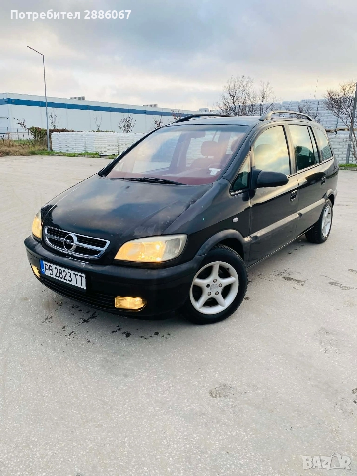 opel zafira 1.6 газ бензин , снимка 1