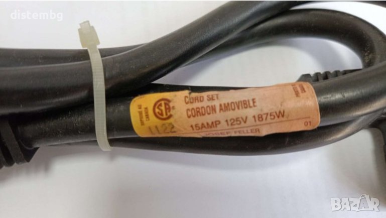 Кабел за UPS   CORDON AMOVIBLE S48 CORDESET 15A 125V 1875W , снимка 1