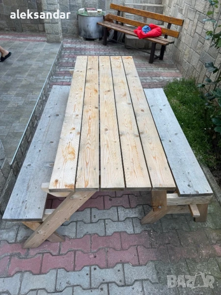 Маса със Пейки , снимка 1