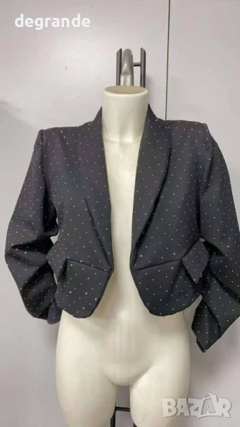 Дамско сако с камъни, снимка 1