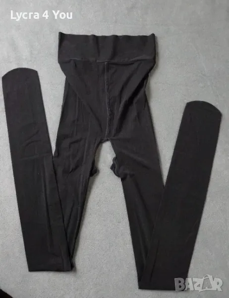 S/M нов чорапогащник с ликра и отвор на дъното, снимка 1