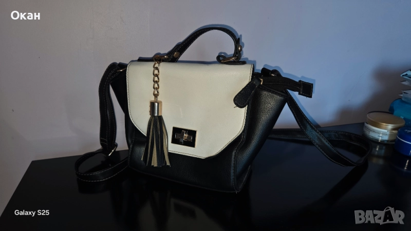 Дамска кожена чанта, снимка 1