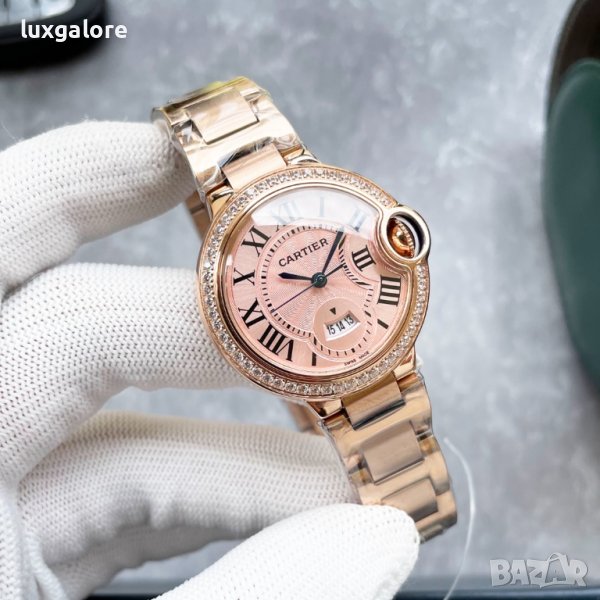 Дамски часовник Ballon Bleu De Cartier с кварцов швейцарски механизъм, снимка 1