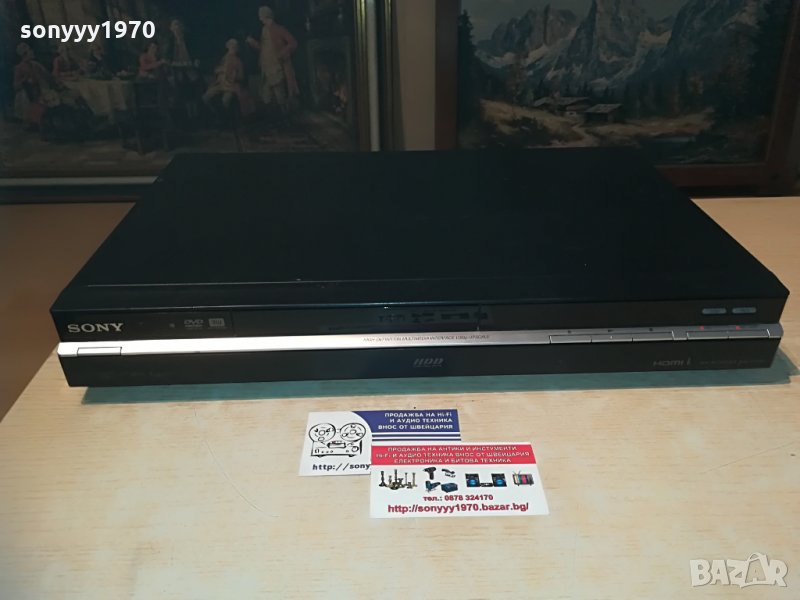 SONY RDR HX-780 HDD/DVD RECORDER-USB/HDMI, снимка 1