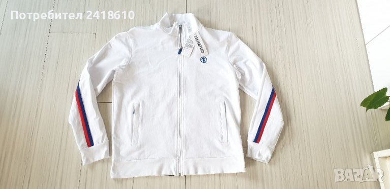 Dirk Bikkembergs Stretch Mens Full Zip Size M НОВО! ОРИГИНАЛ! Мъжкo Горнище!, снимка 1