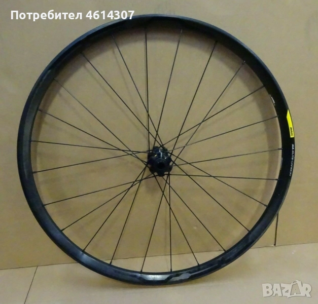 Предно Колело - Mavic XA Elite Carbon MTB Front Wheel 27.5” - 15x100mm - Hookless → Обява 51911728 →, снимка 1