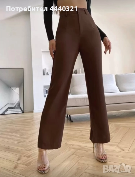 Нов кафяв панталон М размер , снимка 1