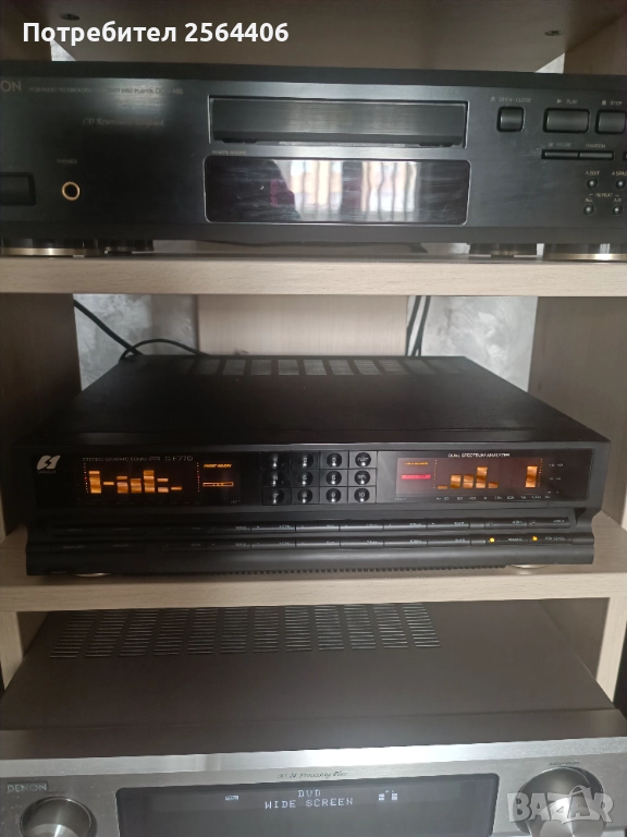 Продавам еквалайзер Sansui G-E770, снимка 1
