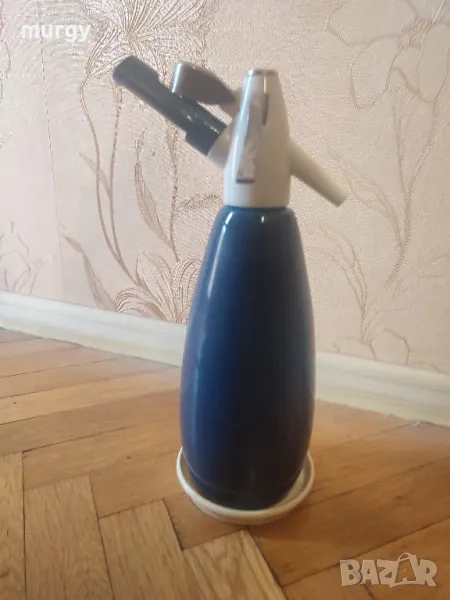 стар руски сифон за сода , газирана вода , СССР, снимка 1