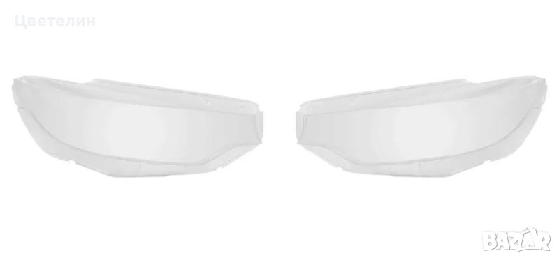 Комплект Стъкла за фар фарове BMW 4 F32 ляво и дясно stykla, снимка 1