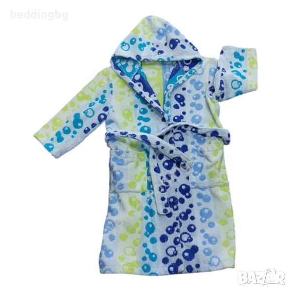 Детски памучен халат за баня, снимка 1