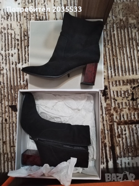 Боти Tamaris 42 размер с ток, снимка 1