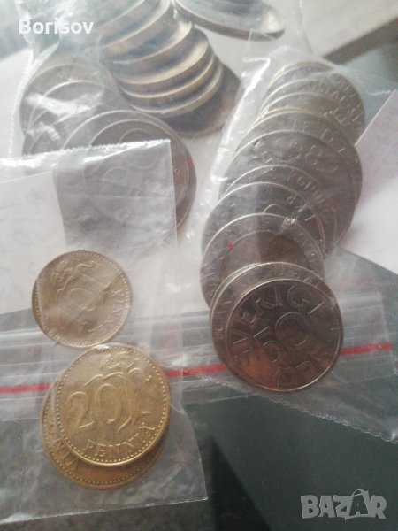 Шведски, норвежки, финландски монети , снимка 1