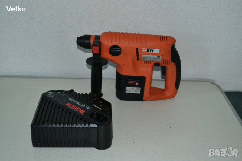BTI -Bosch 24v sds+ акумулаторен немски перфоратор , снимка 1