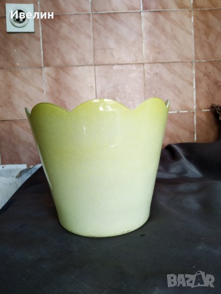 старо стъкло за настолна лампа арт деко, снимка 1