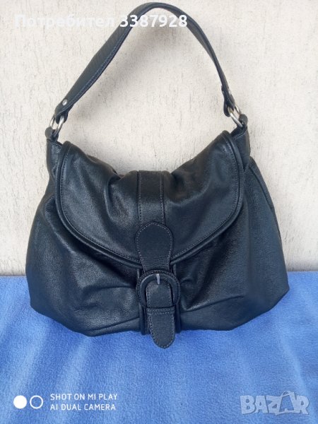 Голяма чанта Pasito от естествена кожа., снимка 1