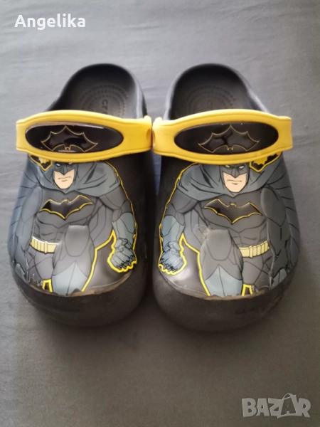 Детски чехли Crocs FL Iconic Batman, снимка 1