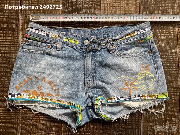 Къси дънки LEVIS, снимка 1