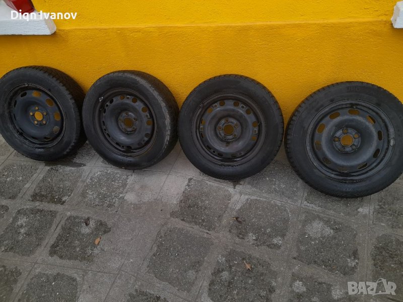 Гуми с джанти 5х100 15", снимка 1