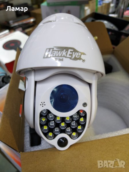 WiFi безжична IP камера 2MP FULL-HD 1080P с нощно виждане, въртяща на 360, снимка 1