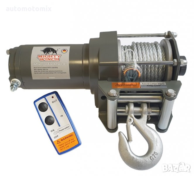 Електрическа лебедка MIGHTY WINCH 3000LBS, 18682, снимка 1