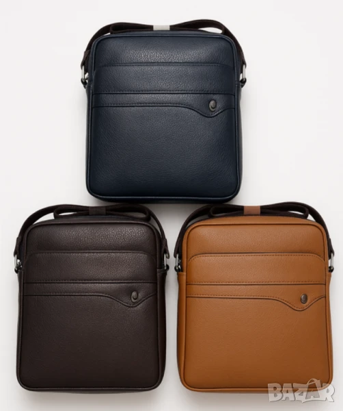 Стилна мъжка чанта за през рамо, снимка 1