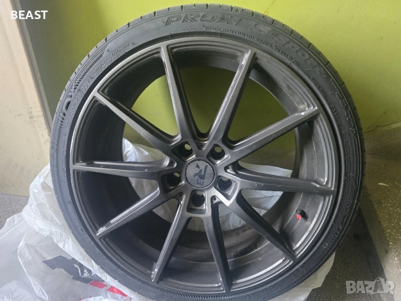 Комплект Deutsche Alurad GmbH – немски джанти, с гуми Toyo Proxes Sport 225/40/19 (Made in Japan)., снимка 1