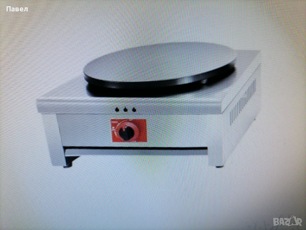 Котлон газов за палачинка професионален, снимка 1