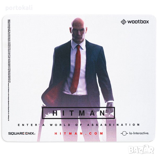 Гейминг подложка за мишка SQUARE ENIX – Heathside Hitman, снимка 1