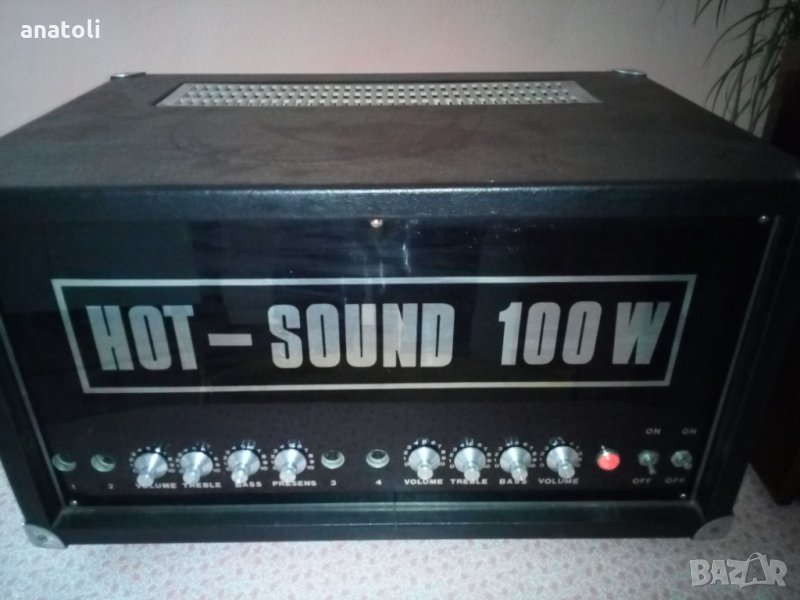 Лампов усилвател 100 вата , снимка 1
