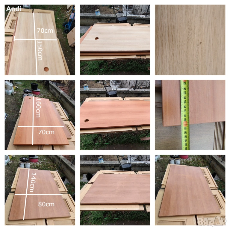 Плотове за Бюра или маси - големи 3бр, снимка 1