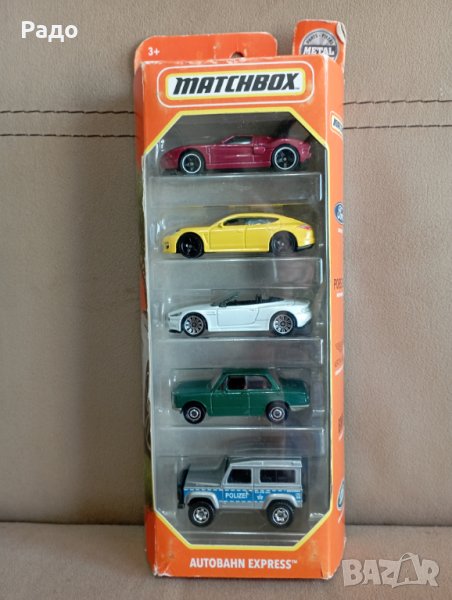 Пет броя метални колички - MATCHBOX - НОВИ, снимка 1