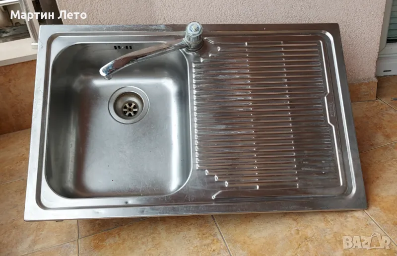 Мивка от инокс Franke. 79Х50 см, снимка 1