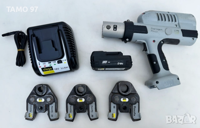 Viega Pressgun Picco 2-FL - Акумулаторна радиална преса за фитинги 16-20-25, снимка 3 - Други инструменти - 53565878