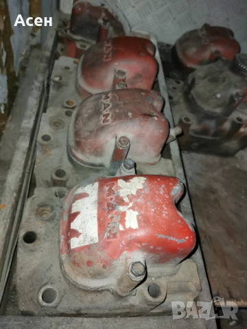 Ман D2866 TOH Глави, дюзи, колектор, бутала, колянов вал, съединител, маховик.. 